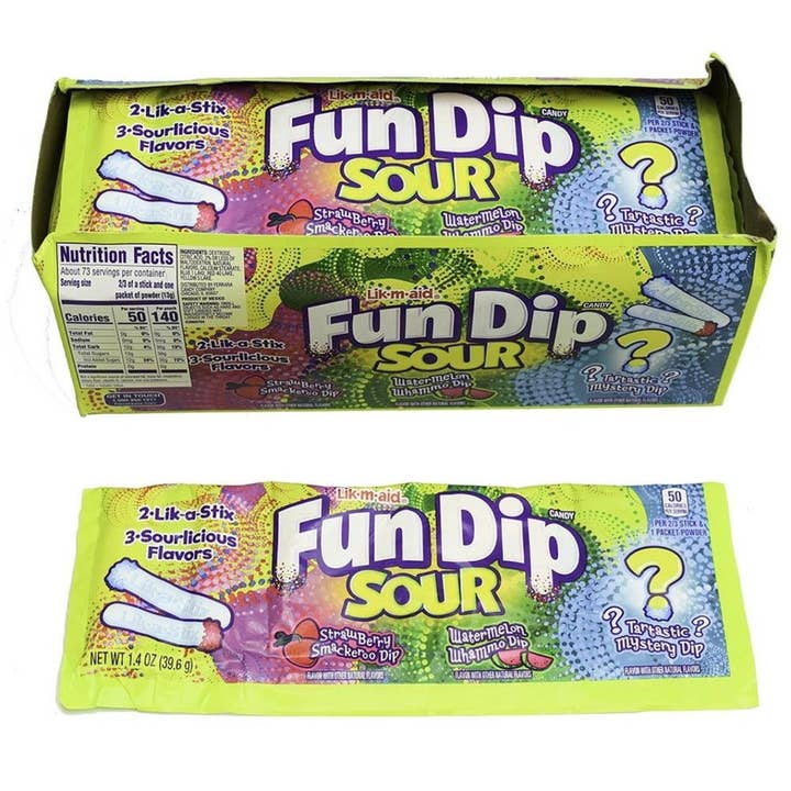 Fun Dip Sour 1.4oz - 24ct for wholesale by I Got Your Candy