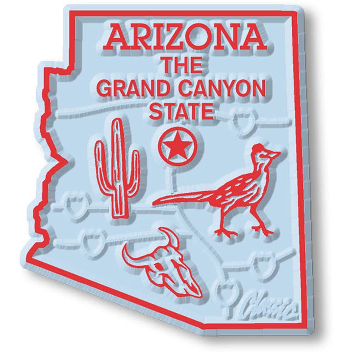 Arizona - AZ Small State Magnet for wholesale by 7 Star