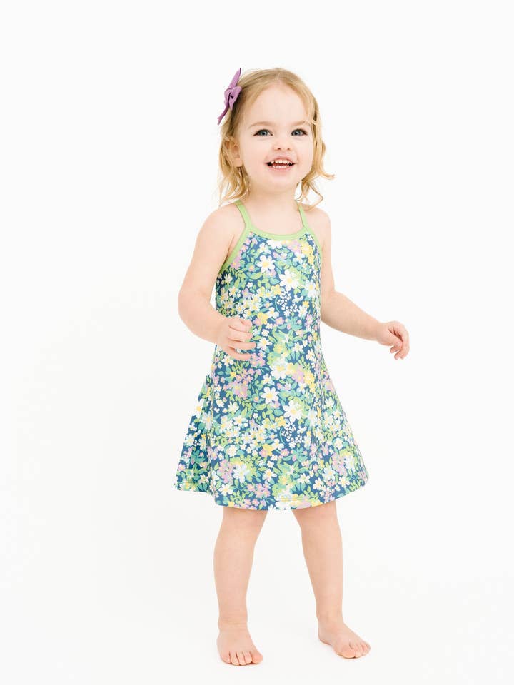 Breezy Floral Athletic Dress for wholesale by Little One Shop