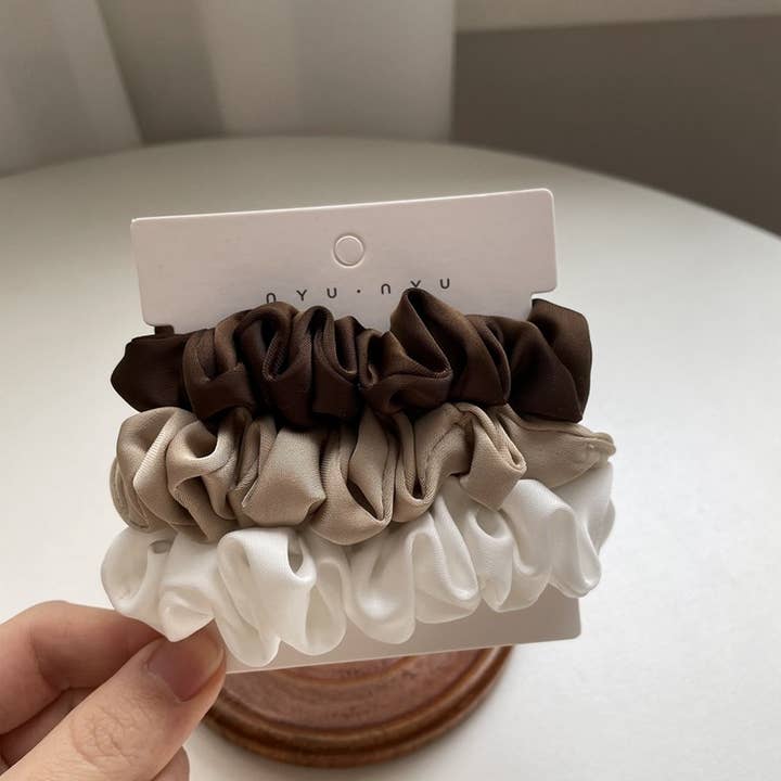 ACCITY - Wholesale Scrunchie - Women's - NEW TEMPERAMENT SET SIMPLE HAIR SCRUNCHIES_CWAHA2729