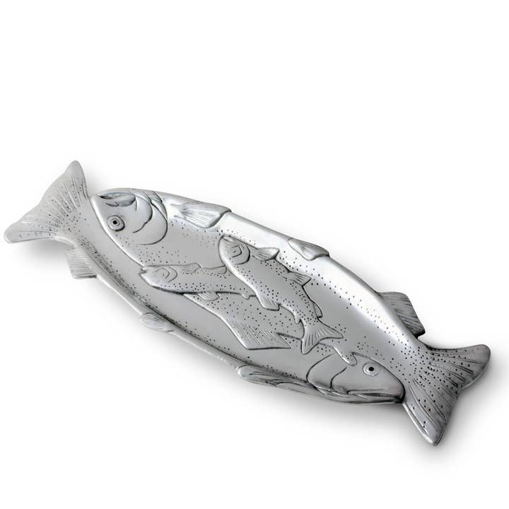 Arthur Court - Wholesale Decorative Tray - Trout Oblong Tray