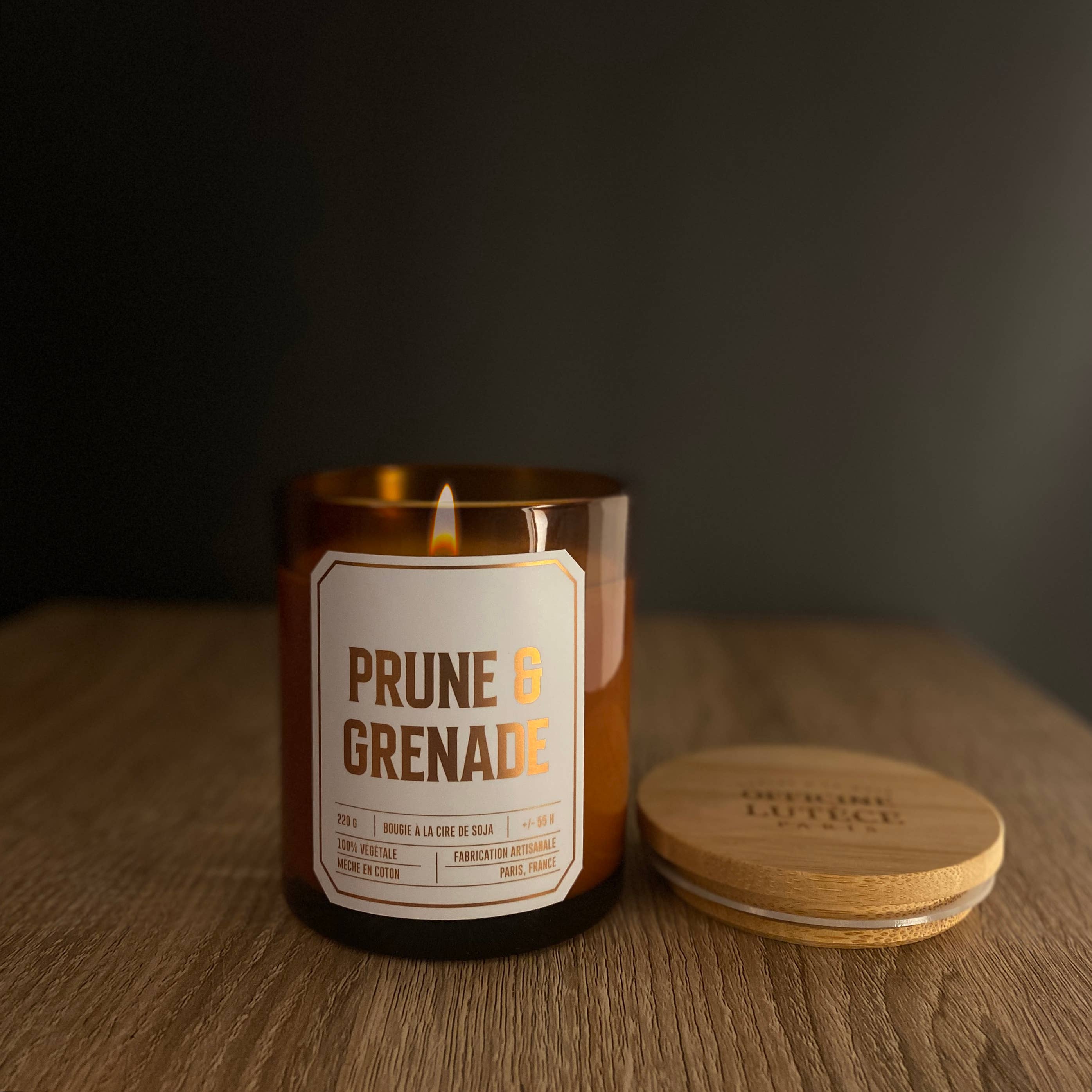 Officine Lutèce - Wholesale Jar/Filled Candle - Scented Candle Plum & Pomegranate - 220g7
