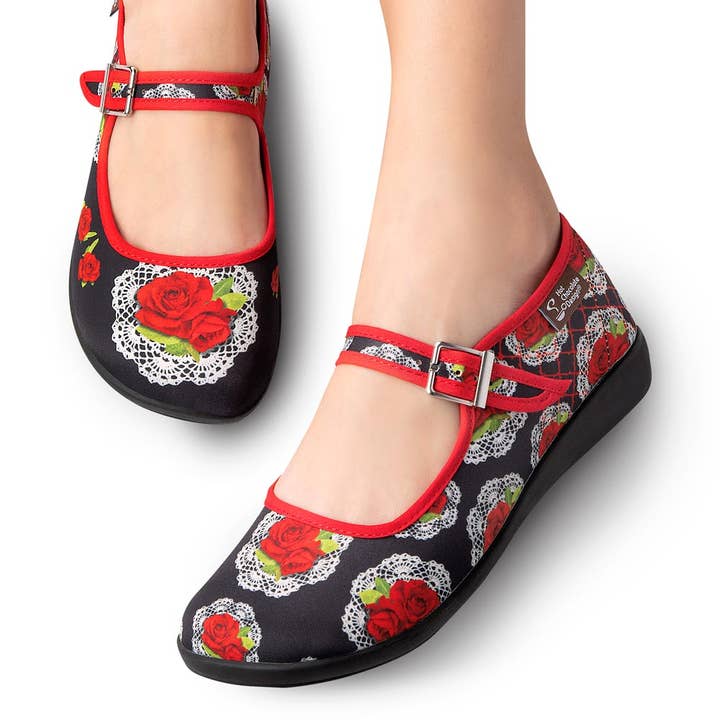 Hot Chocolate Design - Wholesale Flats - Women's - Chocolaticas® Andalucia Women's Mary Jane Flat