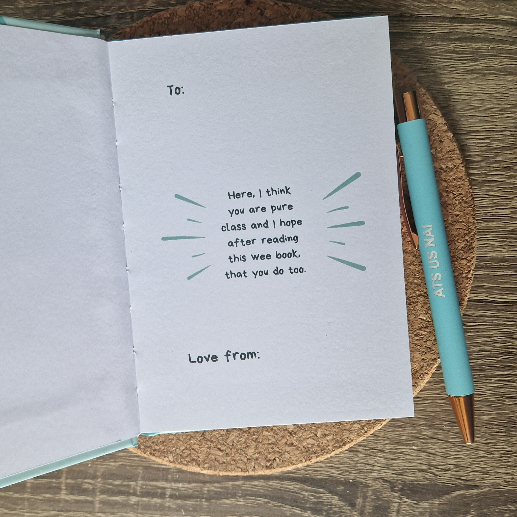 Parful Stuff – wholesale Journal/diary – A PURE CLASS Gift Prompt Book5