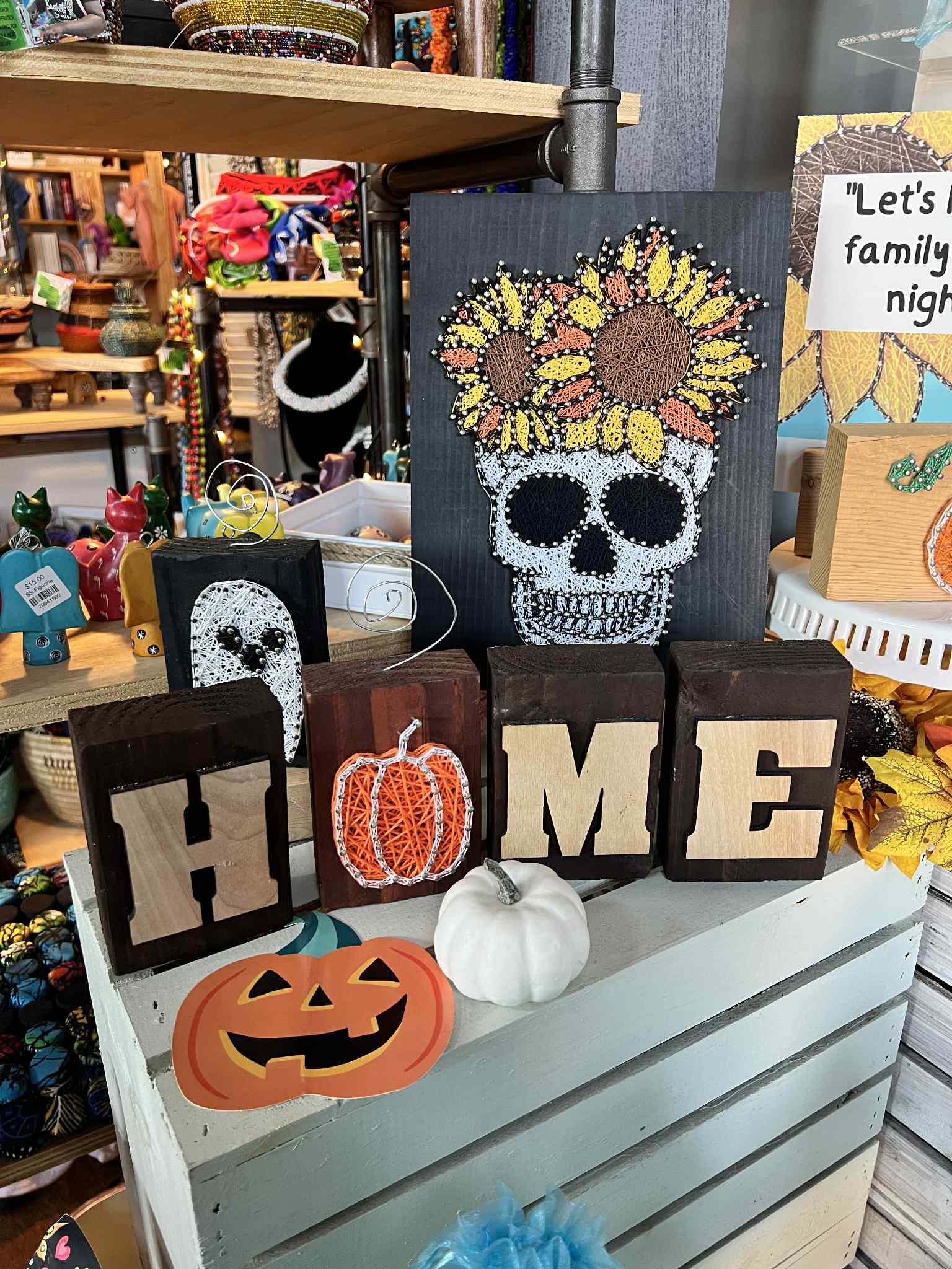 Joyful Imperfectionz - Vente Kit de bricolage - Kit de bricolage pour art de ficelle citrouille – Artisanat d'automne pour décoration ou cadeaux8