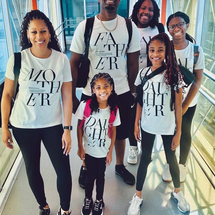 White Daughter Logo Remix T-shirt (Kids) for wholesale on Faire6