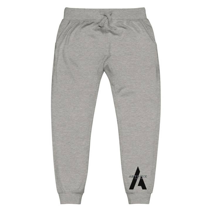 Carbon Grey Astonix Unisex Fleece Sweatpants for wholesale by Astonix