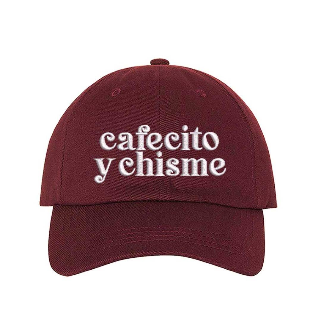 DSY Lifestyle - Wholesale Baseball Cap - Women's - Cafecito y Chisme Embroidered Baseball Hat3