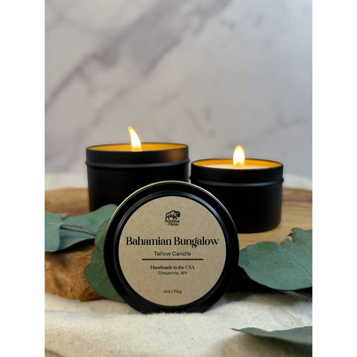 Tallow Candle - Bahamian Bungalow for wholesale by Petrichor+Flame