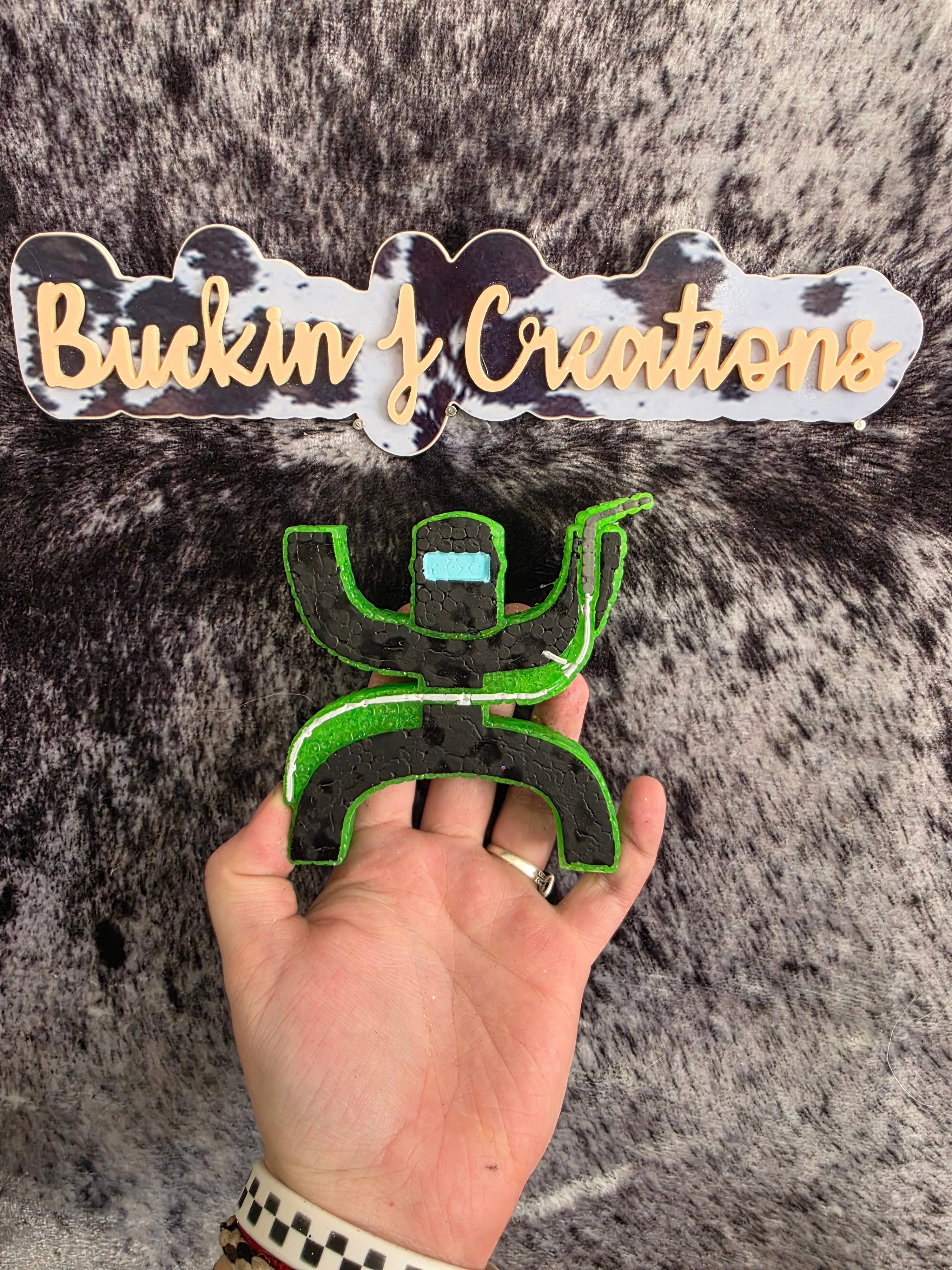 Buckin J Creations - Wholesale Car Freshener - Women's - Hooey Welder Blue Collar Handmade Car Air Freshener5