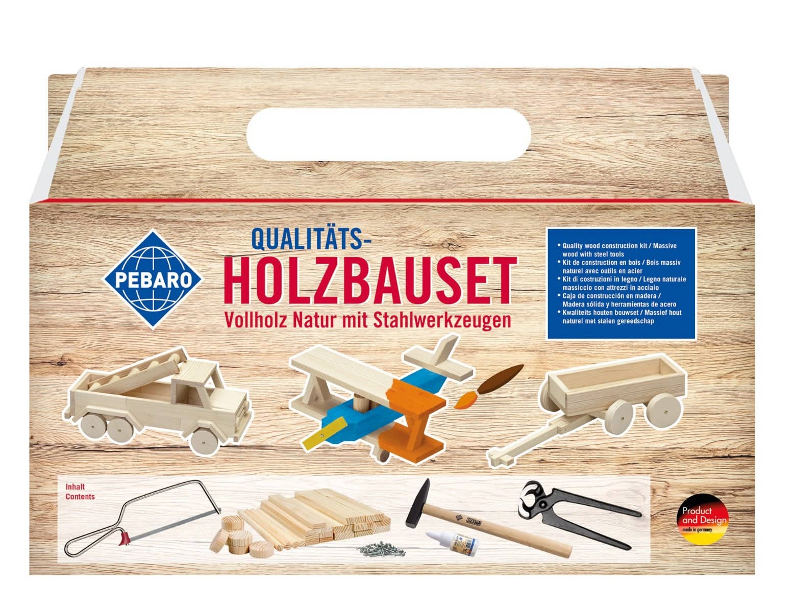 Die Werkkiste - Wholesale Wood Toy - Kids - Wooden construction kit for creative builders