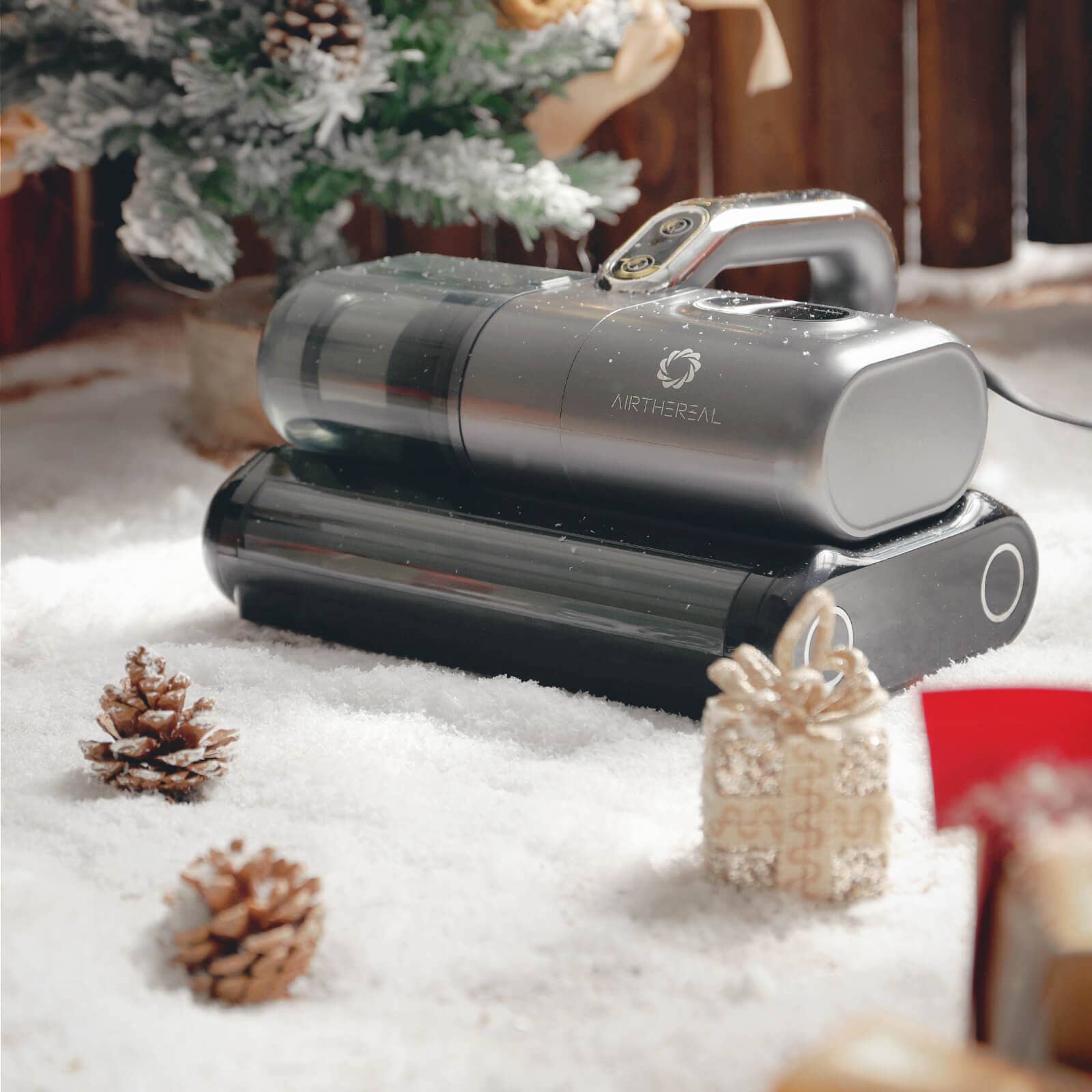 Airthereal - Vente Appareil technologique portable - Aspirateur à main pour matelas M1 UV1