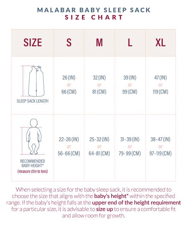 MALABAR BABY, Consciously Crafted For You. - Wholesale Sleepsack - Baby - TOG 2.2 Quilted Sleep Sack: Organic Cotton I Made in India30