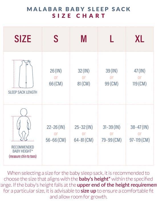 MALABAR BABY, Consciously Crafted For You. - Wholesale Sleepsack - Baby - TOG 2.2 Quilted Sleep Sack: Organic Cotton I Made in India5