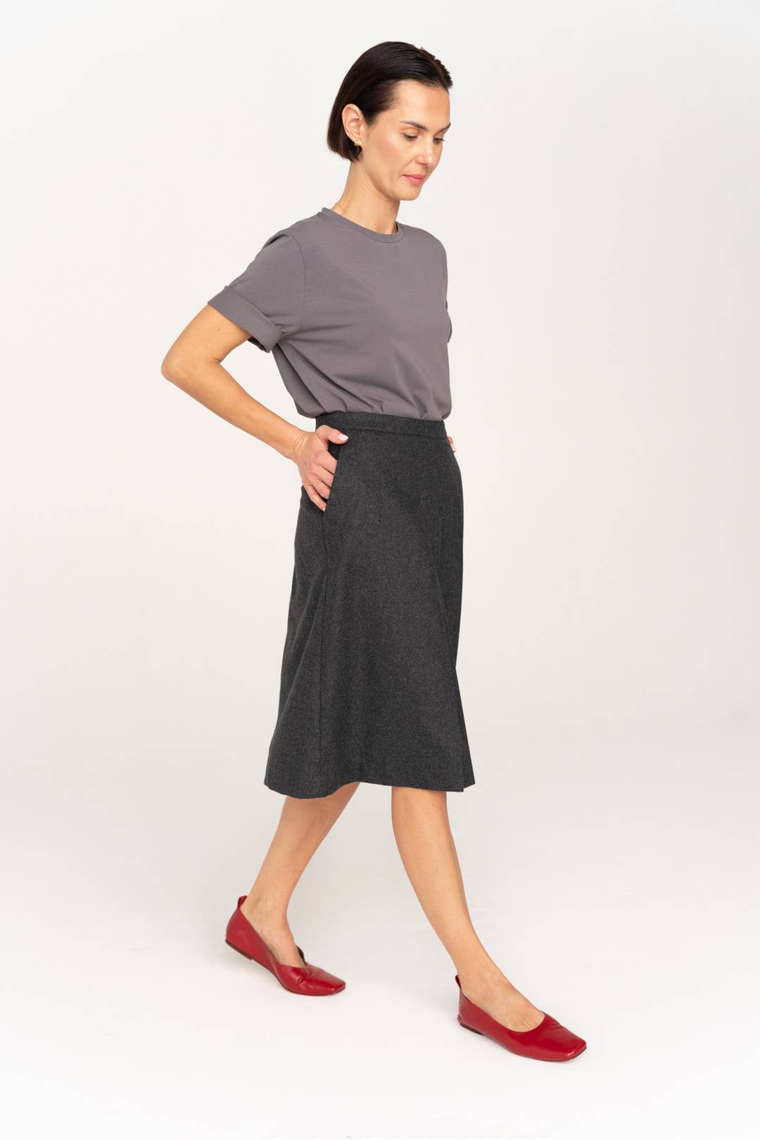 CAPSULE by Agnė Gilytė - Wholesale T-Shirt - Women's - T-shirt 'KAUAI' | premium cotton6