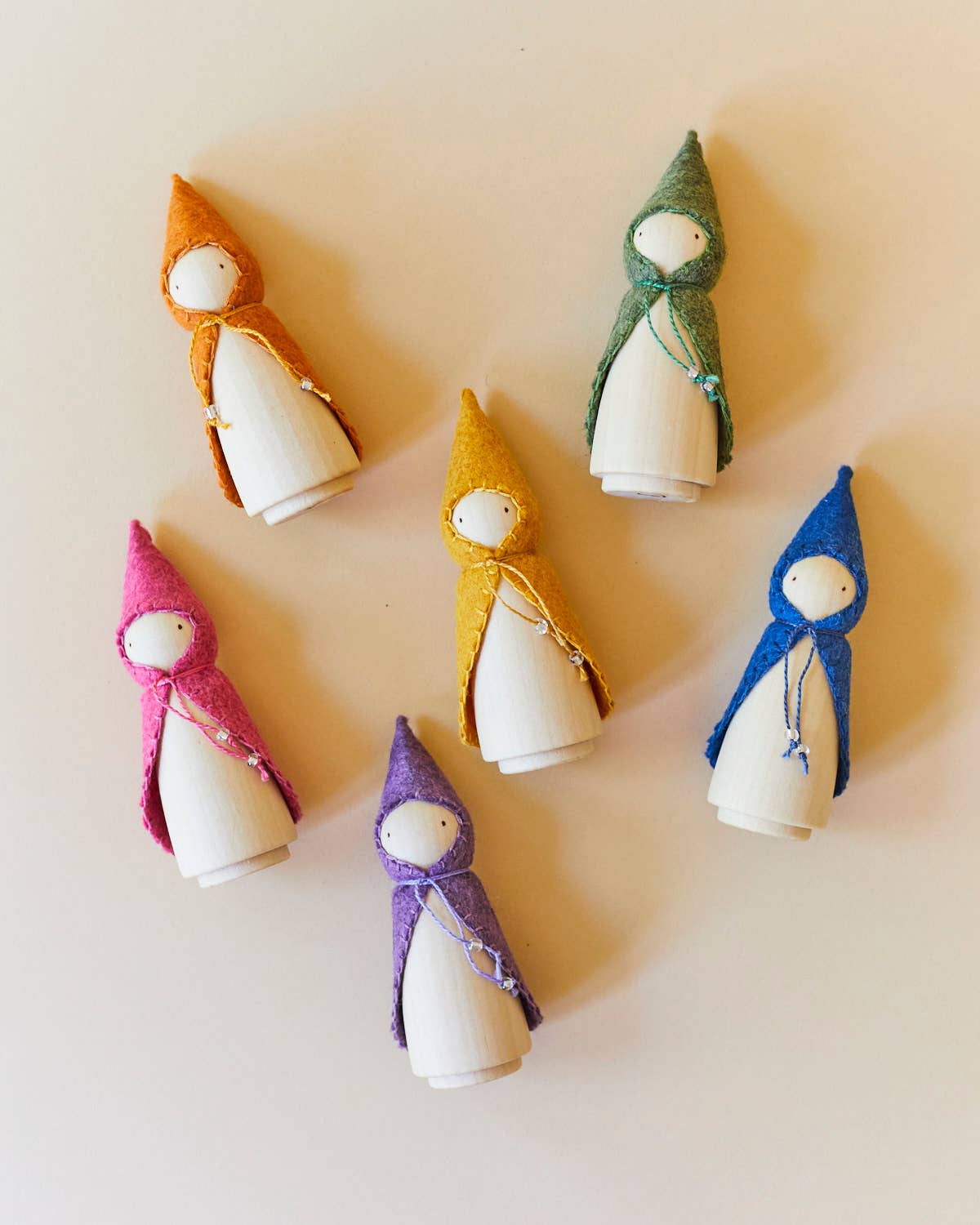 Wonderheart - Wholesale Wood Toy - Kids - Orange Wooden Gnome9