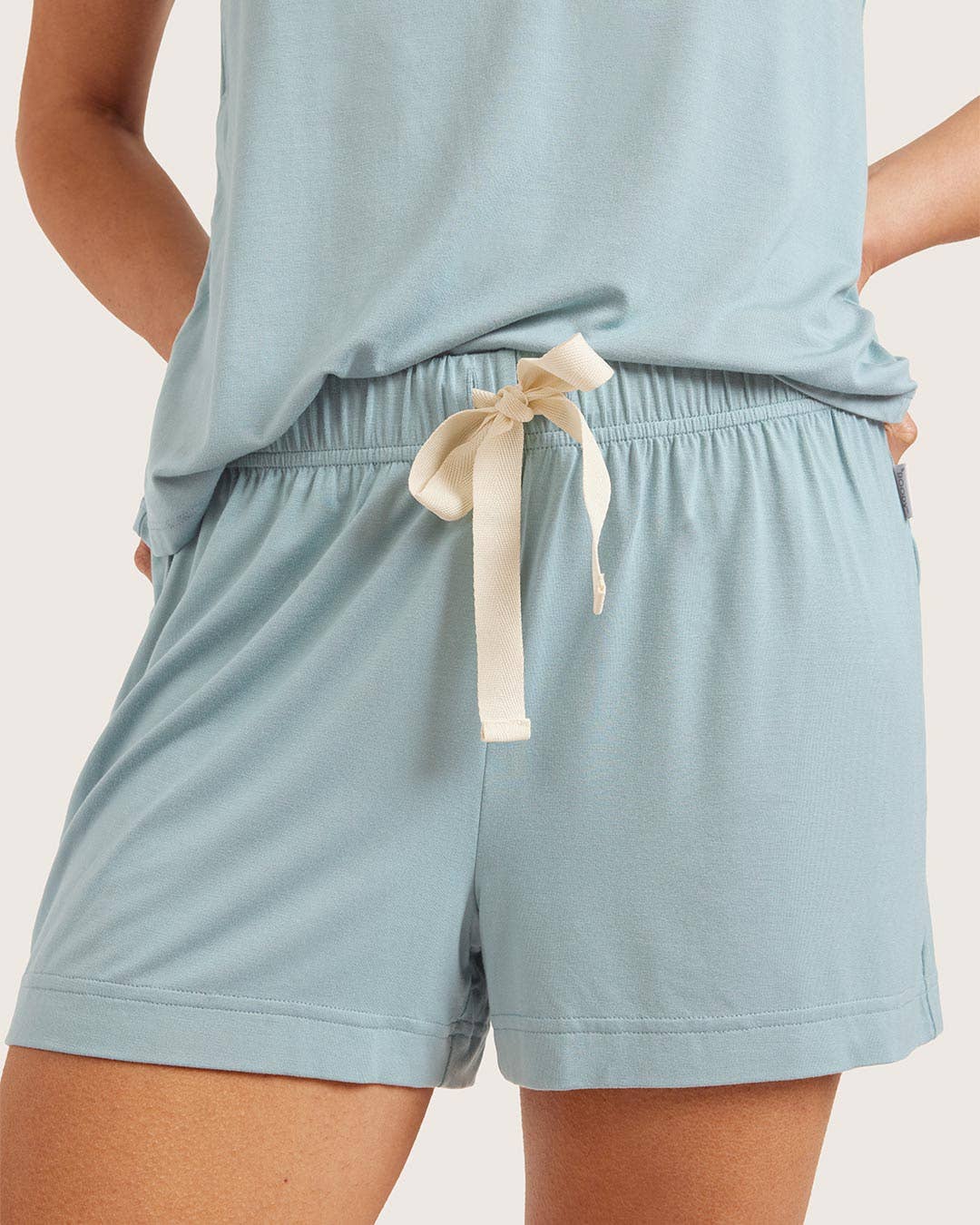Goodnight Sleep Shorts - Mineral Blue for wholesale on Faire4