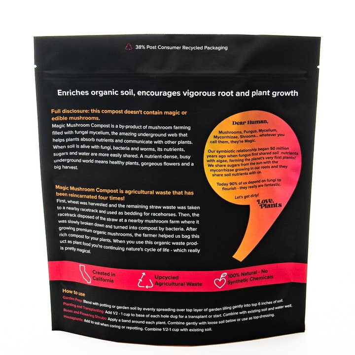 Love, Plants - Wholesale Fertiliser - Magic Mushroom Compost2