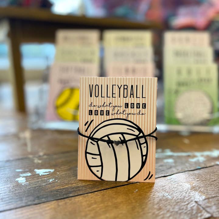 Lucky Penny - Wholesale Charm/Dangle Bracelet - Heart Bracelet - Volleyball