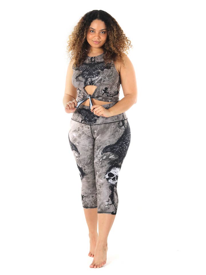 Reversible Knot Top in The Raven for wholesale on Faire4