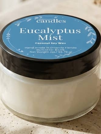 Eucalyptus Mist for wholesale by Luminosity Candles