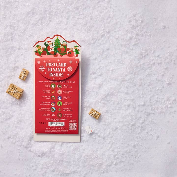 JILZARAH – Großhandel Perlenarmband – Kinder – Lieber Weihnachtsmann Kinderarmband3