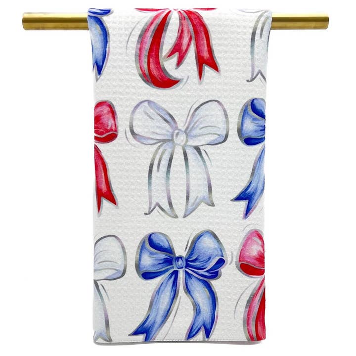 Torchon à Nœuds Patriotiques pour la vente par Rachel Brooks Design, LLC