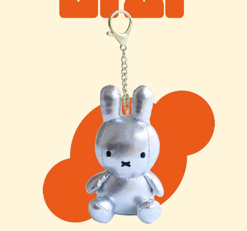 K-Wonderland - Wholesale Keychain - Women's - Miffy Keyring Plush Dolls Glow-in-the-Dark, Silver, Gold15