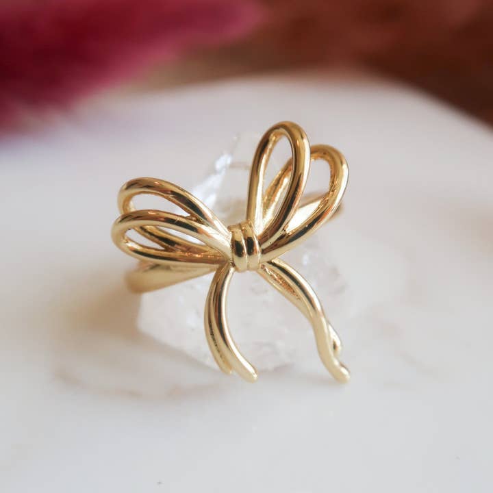 Bittersweet – wholesale Cocktail/statement ring – Promise Bow Ring