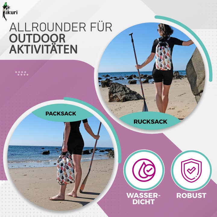 Ikuri - Wholesale Dry Bag - Kids & Baby - Drybag SUP Surf dry bag Peras