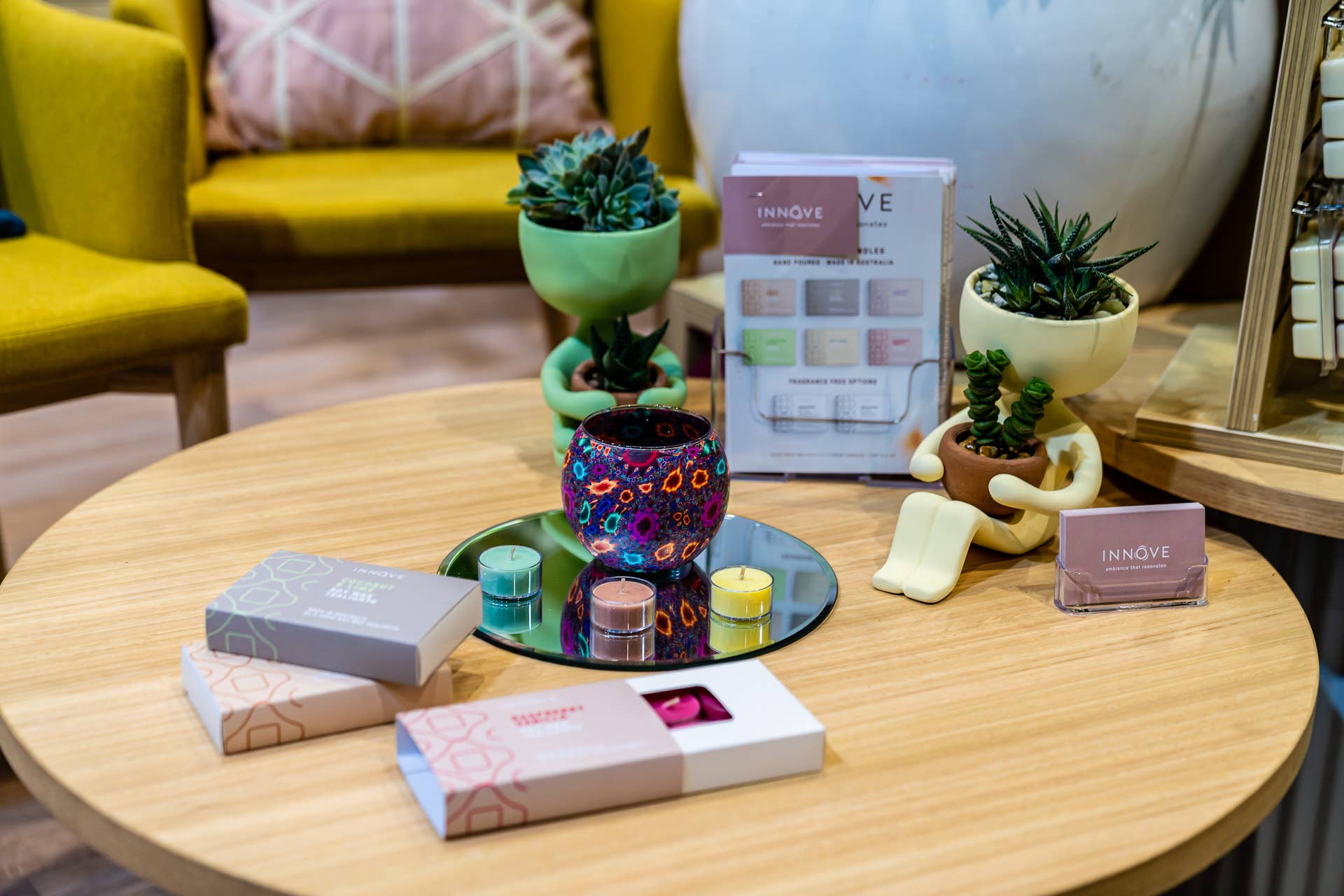 INNOVE - Wholesale Tea light candles - Mixed Fragrances Soy Tealight Candles - 6 Pack1