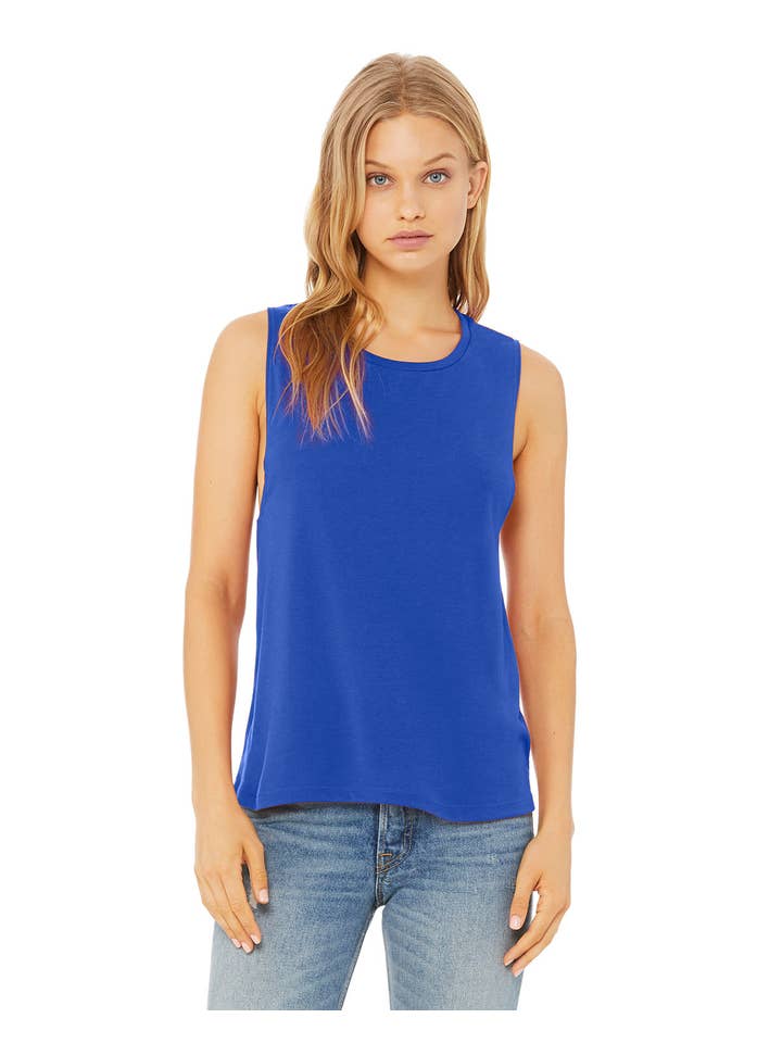 Total Apparel - Wholesale Tank Top - Women's - Bella Canvas Ladies' Flowy Scoop Muscle Tank | B88036