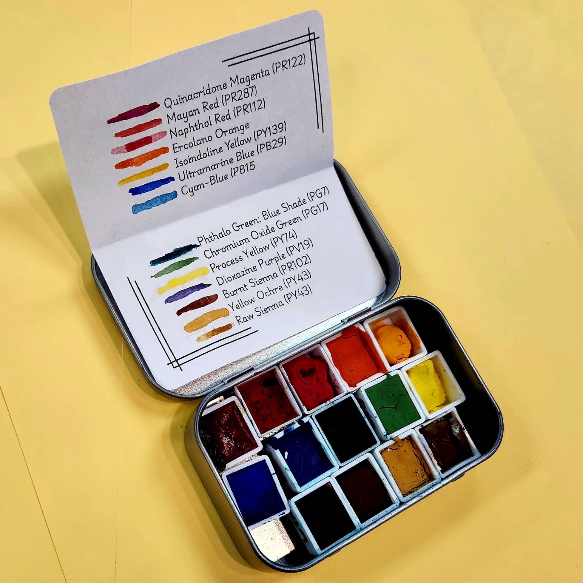 Push/Pull - Wholesale Watercolor Paint - Push/Pull Supplies - Modern Mixing Watercolor Set1