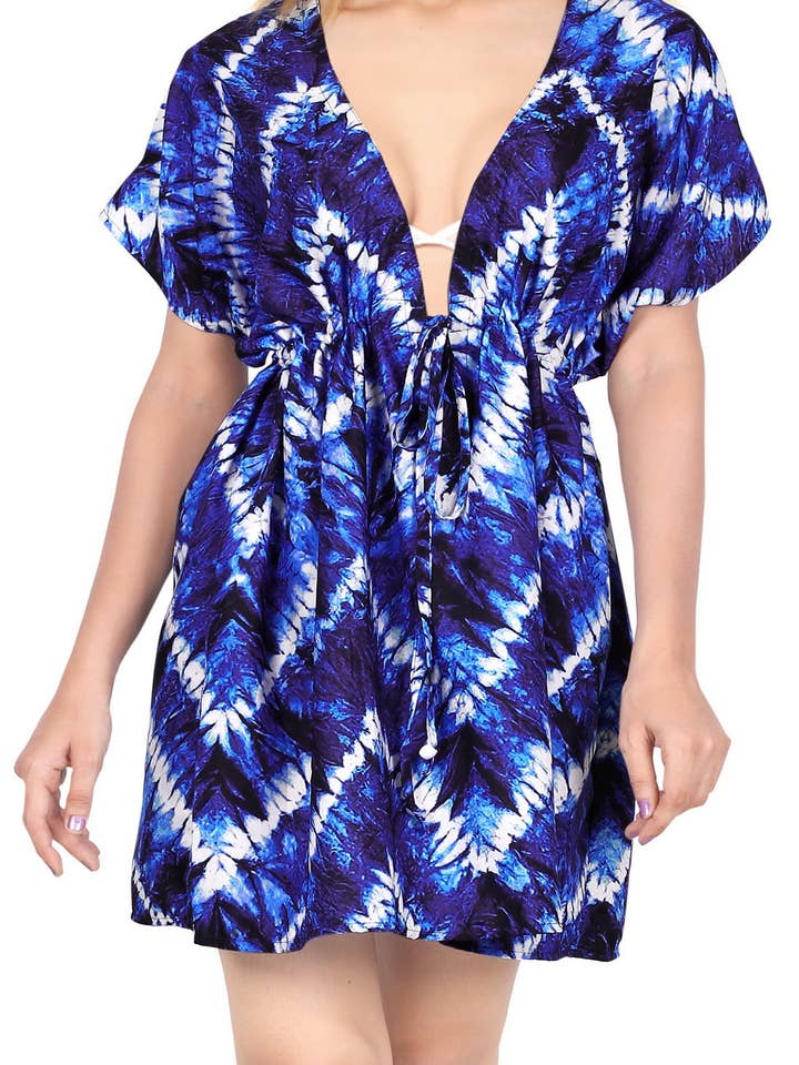 Fato Mulher Tie-Dye Swimwear por atacado de Happy Bay / La Leela