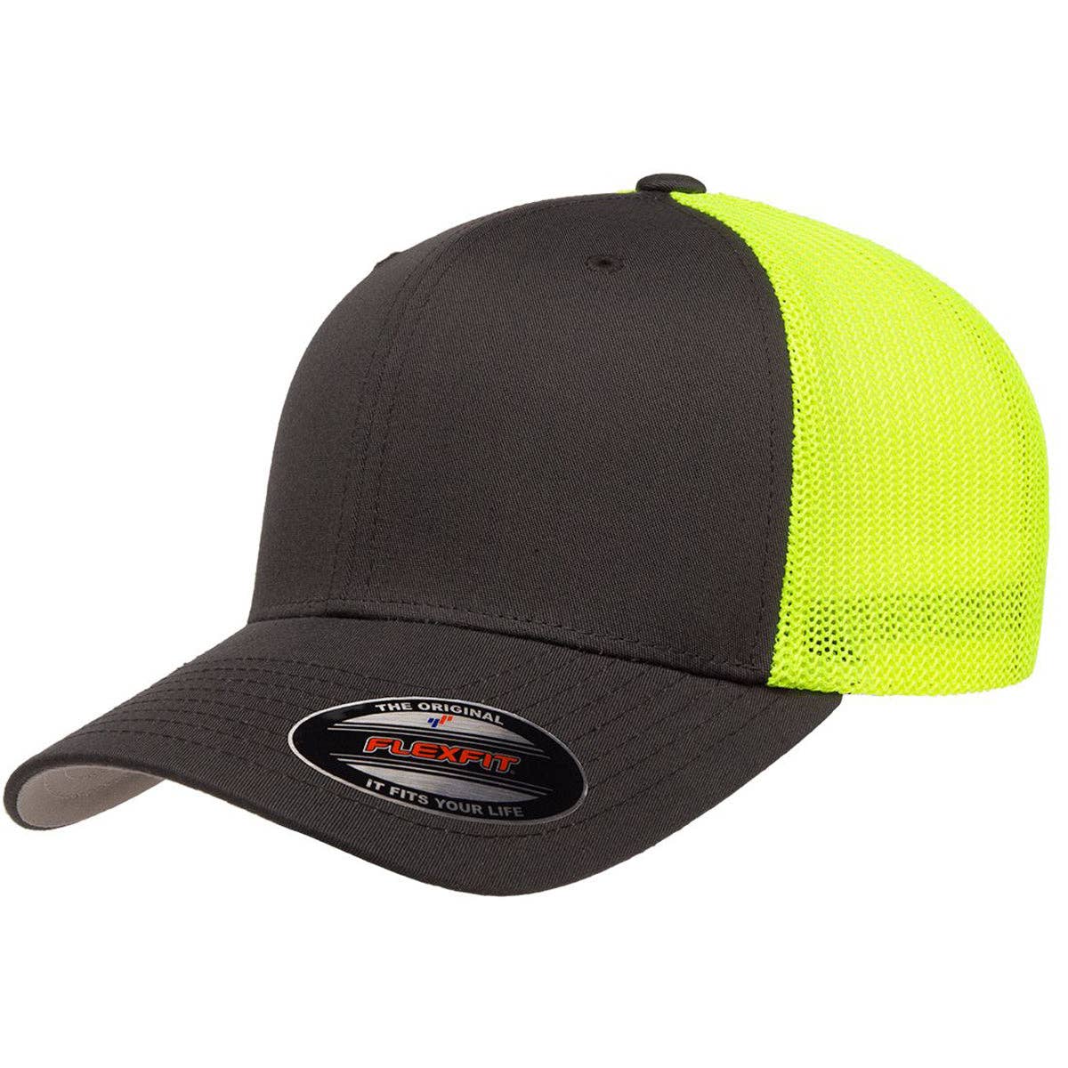 The Park Wholesale – Engroshandel Trucker hat - Unisex – Flexfit® trucker-kasket med mesh-bagpanel - Flexfit 651111