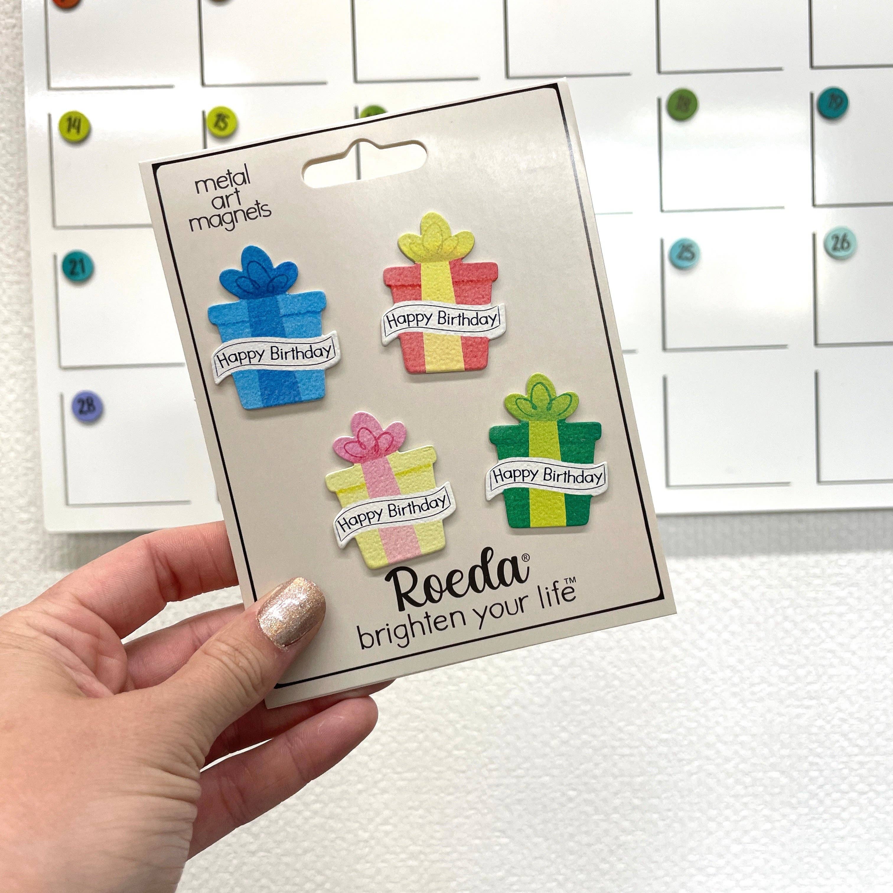 Roeda Studio - Wholesale Magnet - Birthday Calendar Magnets S/42