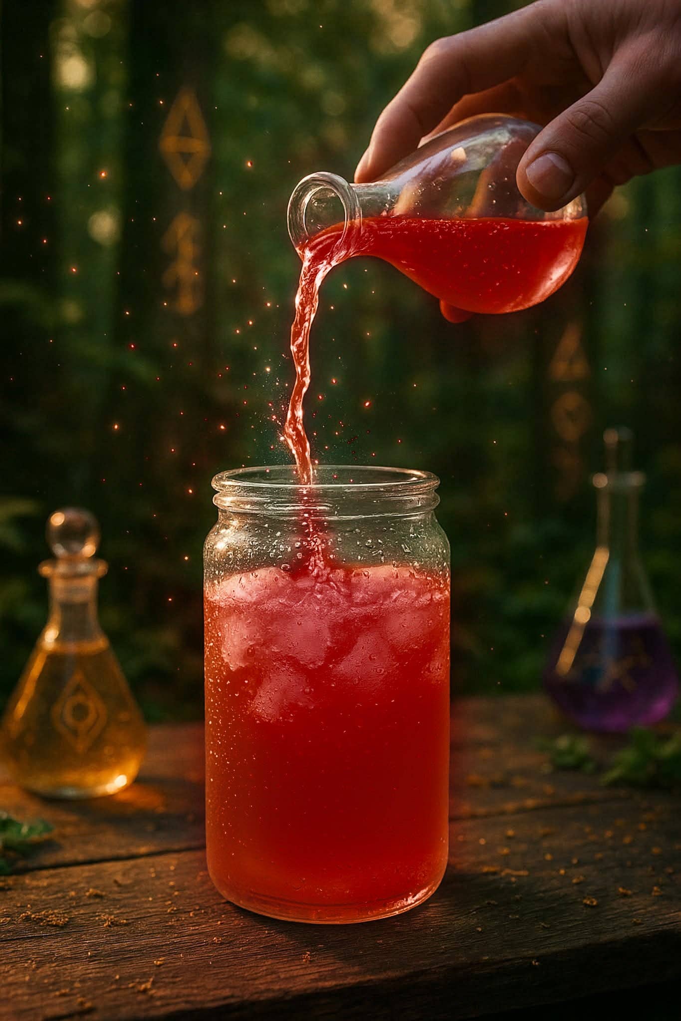 Teafarious - Wholesale IJsthee - FireGlow- Cranberry, Sinaasappel, Specerij - Instant thee3