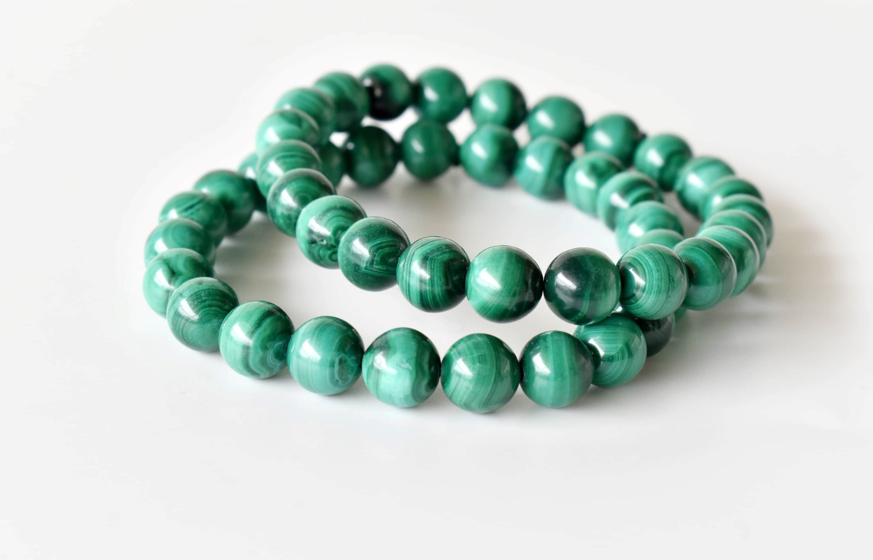 Soothing Crystals - Wholesale Beaded Bracelet - Healing Bracelet | Synthetic Malachite | Gemstone Bracelet10