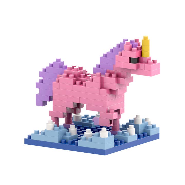 Brixies - Wholesale Build-a-Toy - Kids - BRIXIES unicorn postcard3