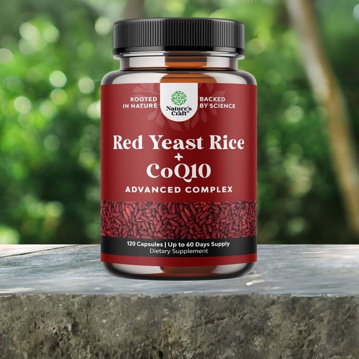 Nature's Craft - Wholesale Oral Supplement/Vitamin - Red Yeast Rice + CoQ10 – Heart Support Formula