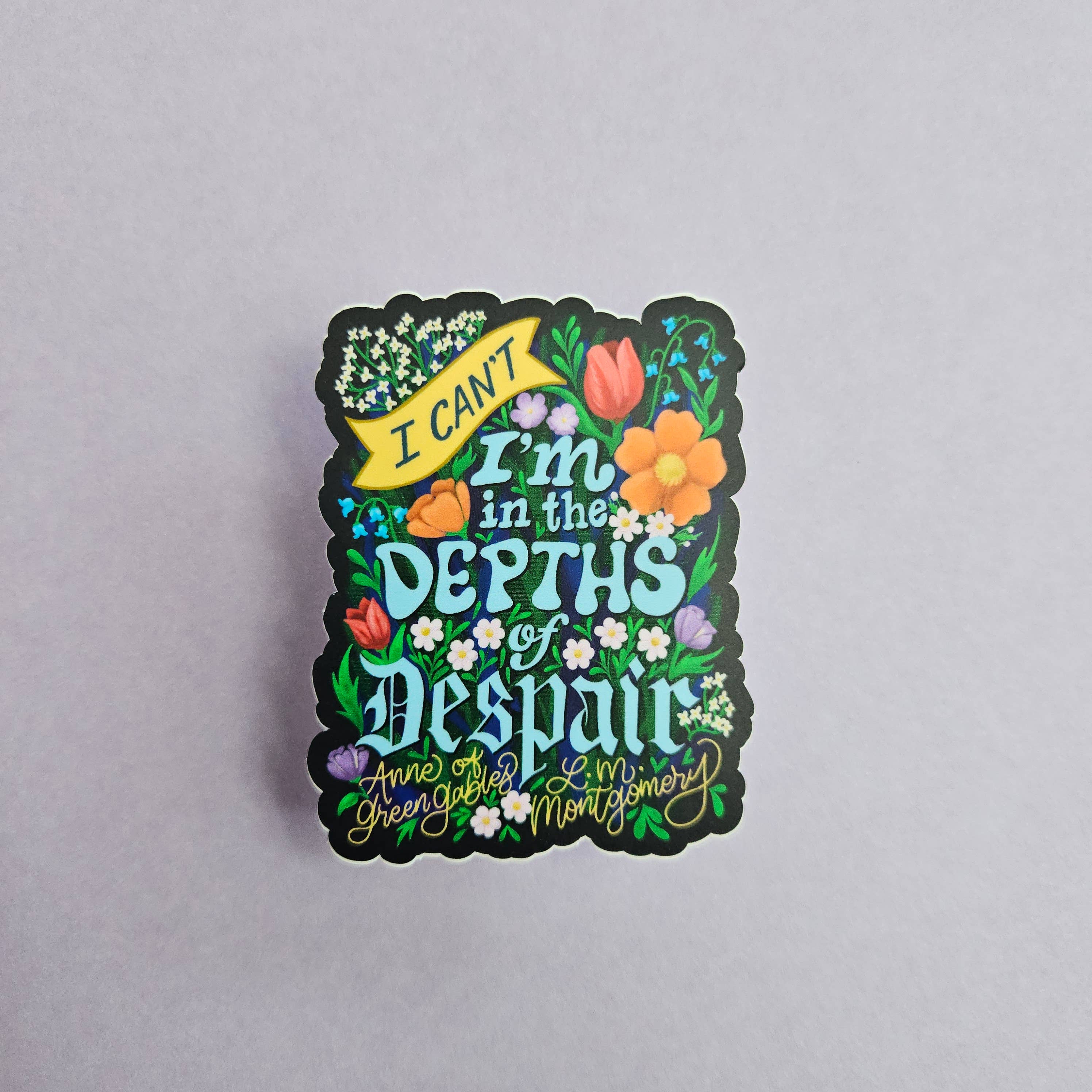 Nerd Lady Designs - Wholesale Sticker - Depths of Despair Anne of Green Gables Sticker7