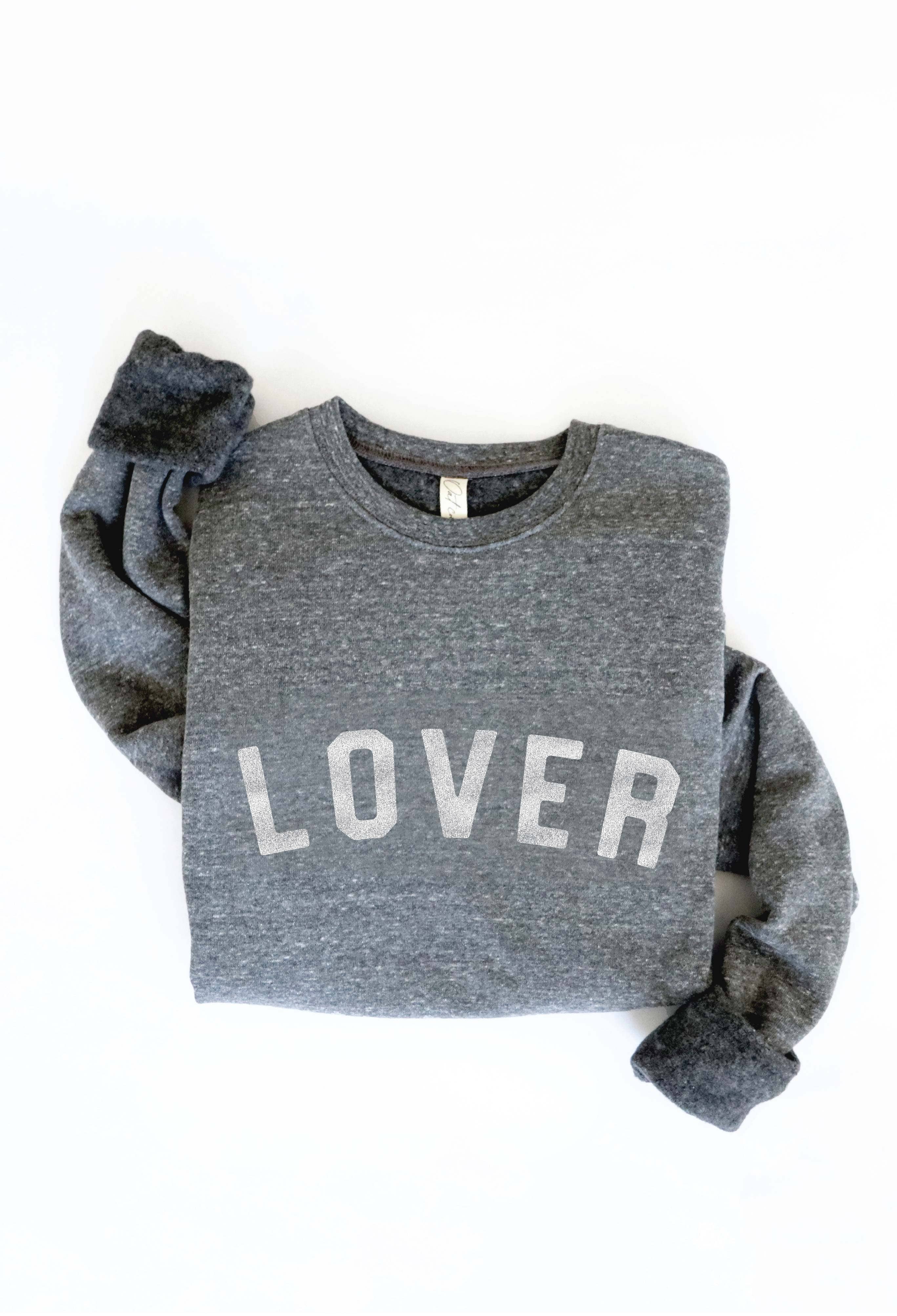 OAT COLLECTIVE - Wholesale Graphic Sweatshirt - Women's - LOVER Graphic Sweatshirt3