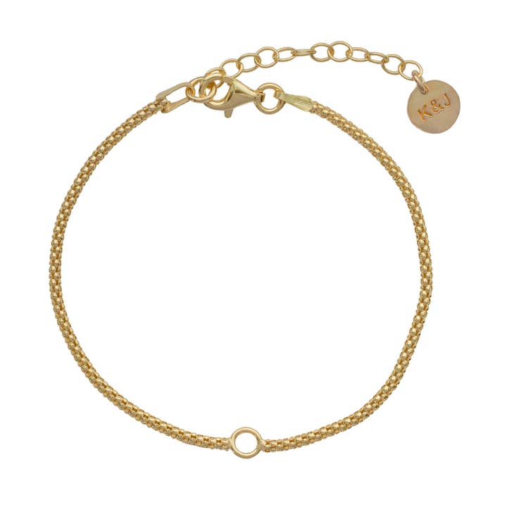 Bracelet With Hoop for wholesale by Ken & Jame