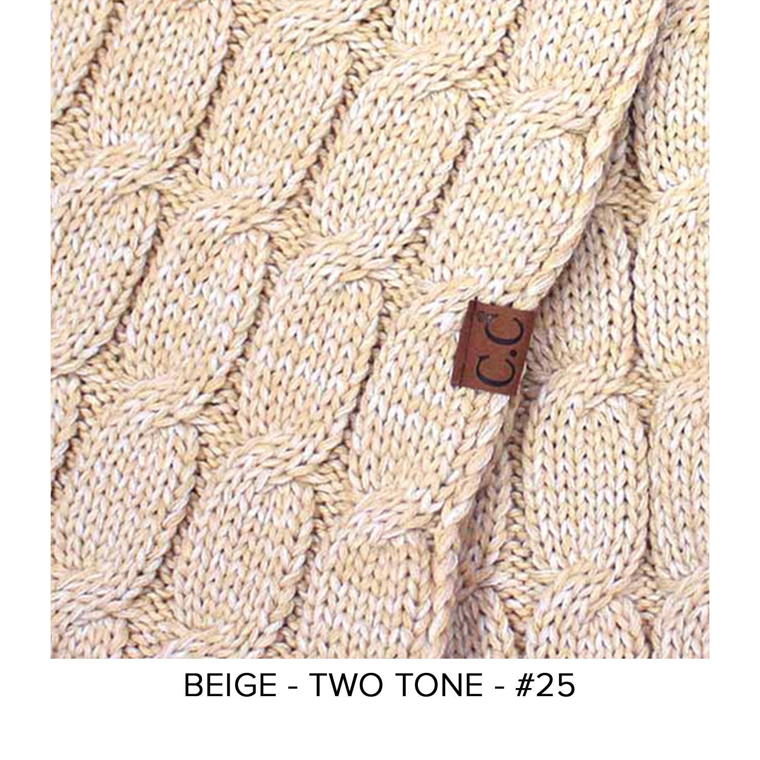 Truly Contagious - Wholesale Gloves - Women's - CC Beanie Wholesale 2-Tone Touchscreen Women's Gloves G-80014