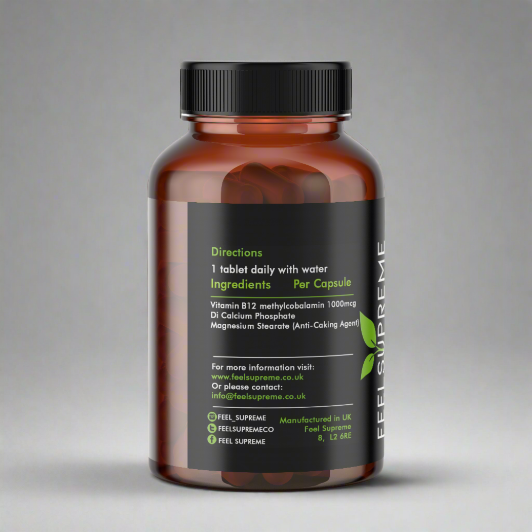 Feel Supreme – wholesale Oral supplement/vitamin – Vitamin B12 | Methylcobalamin2