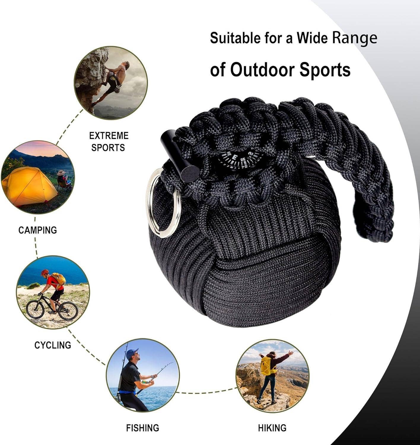 VIGOR - Wholesale Sporting Accessories - Outdoor camping accessories survival pack emergency geartool2