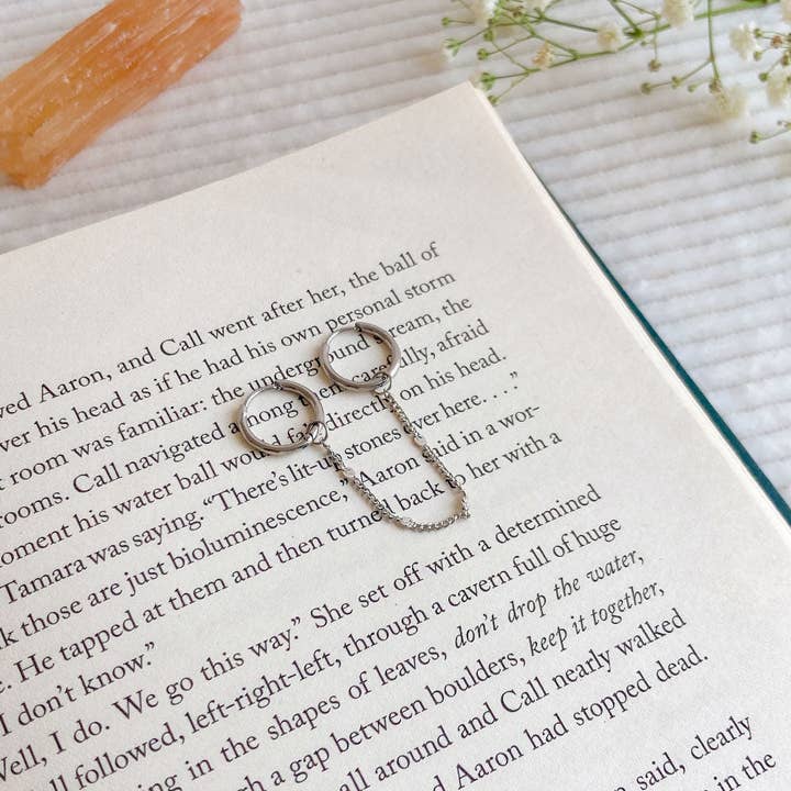 forever together hoops silver for wholesale by Mystic Jewelry