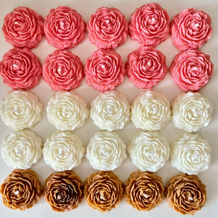 youngpee - Vente Bougies originales - Bougie pivoine, bougies fleurs, bougie rose, bougie de Noël15