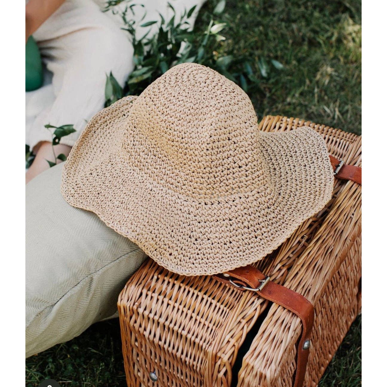 NATURAL Straw Hat for wholesale on Faire20