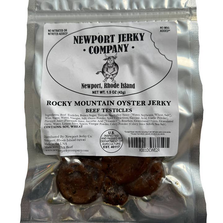 Newport Jerky Company - Wholesale Jerky - Rocky Mountain Oyster Beef Testikel Jerky0